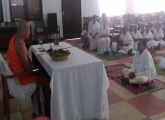 ඇසළ පොහෝ දිනය නිමිත්තෙන් පවත්වන ලද සීල භාවනා වැඩසටහන